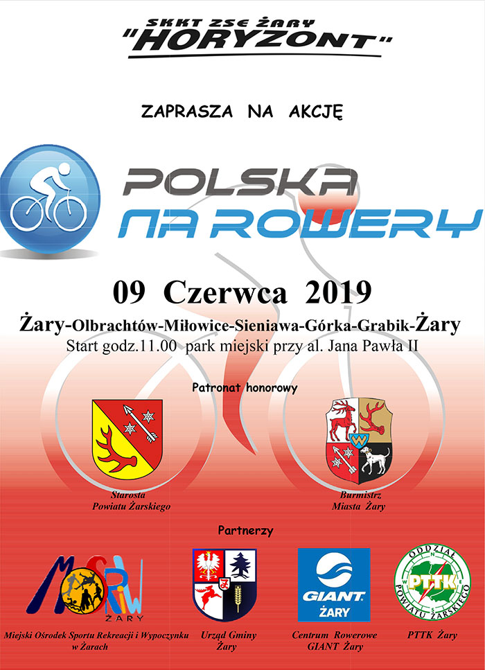 Ilustracja do informacji: POLSKA NA ROWERY 2019