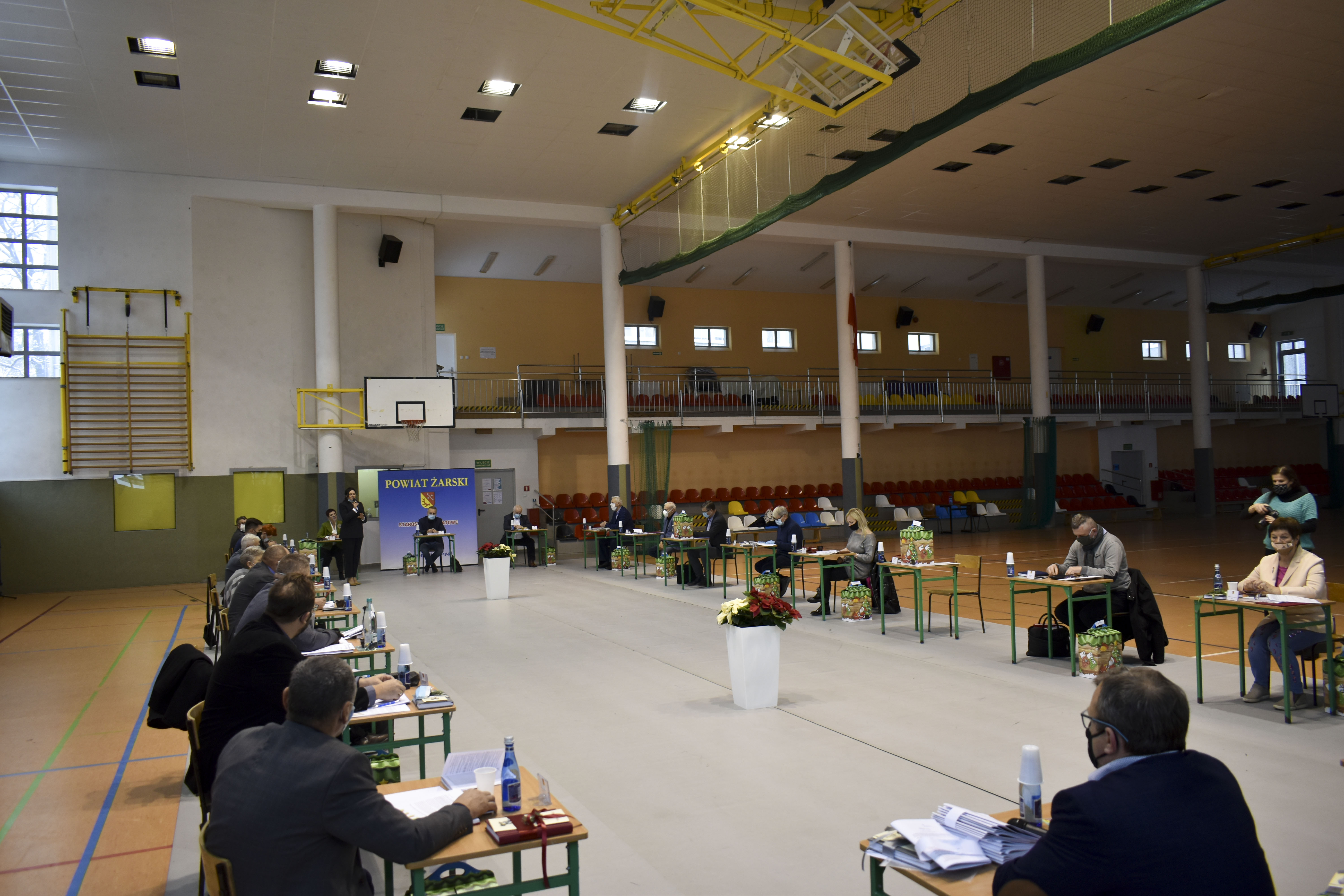 Ilustracja do informacji: Wspólne posiedzenie komisji Rady Powiatu Żarskiego