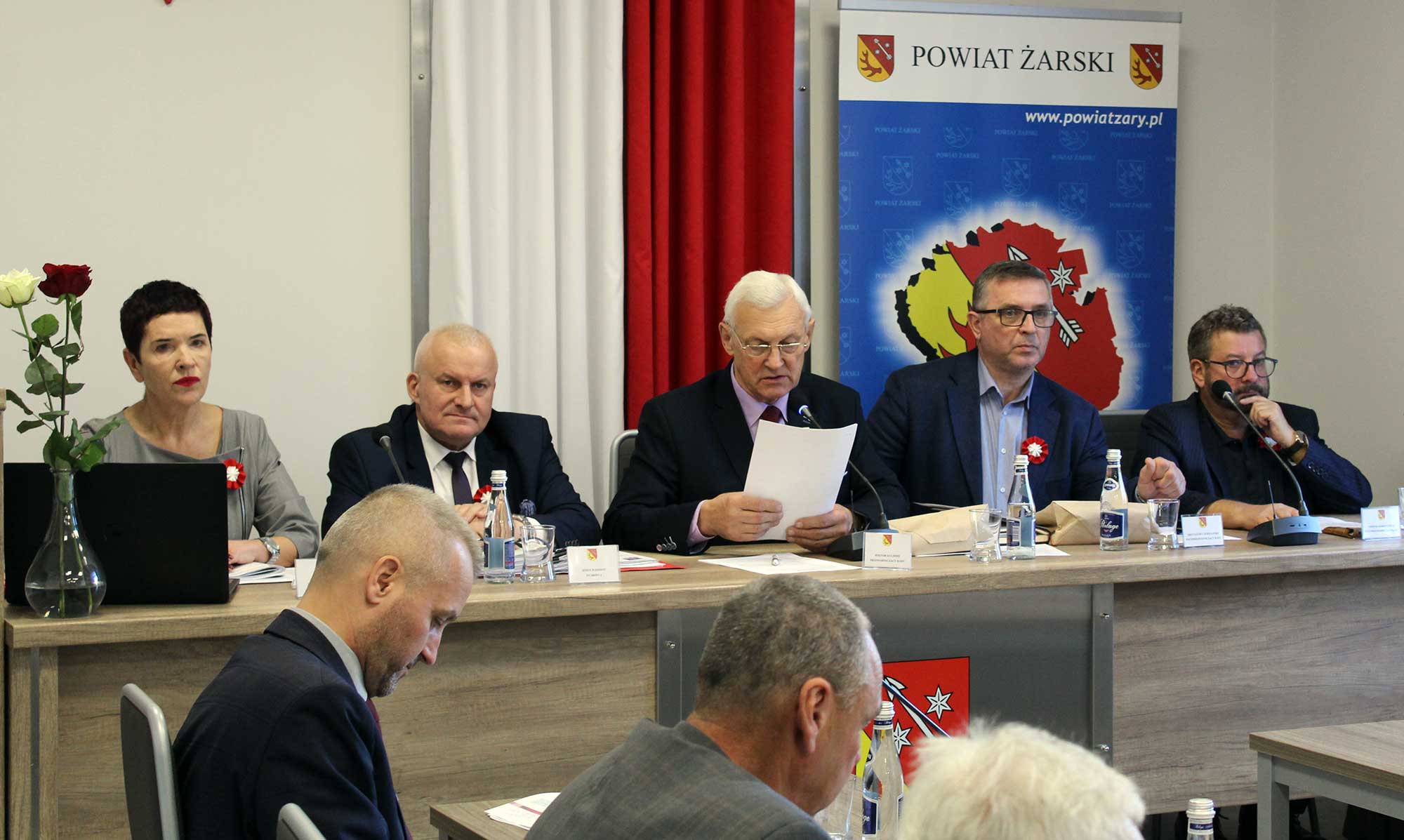 Ilustracja do informacji: XXXVIII sesja Rady Powiatu Żarskiego